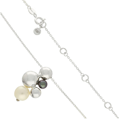 Pre-loved Links of London Silver Effervescence Pearl Necklace