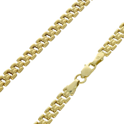 9ct Yellow Gold Chain Necklace 17"