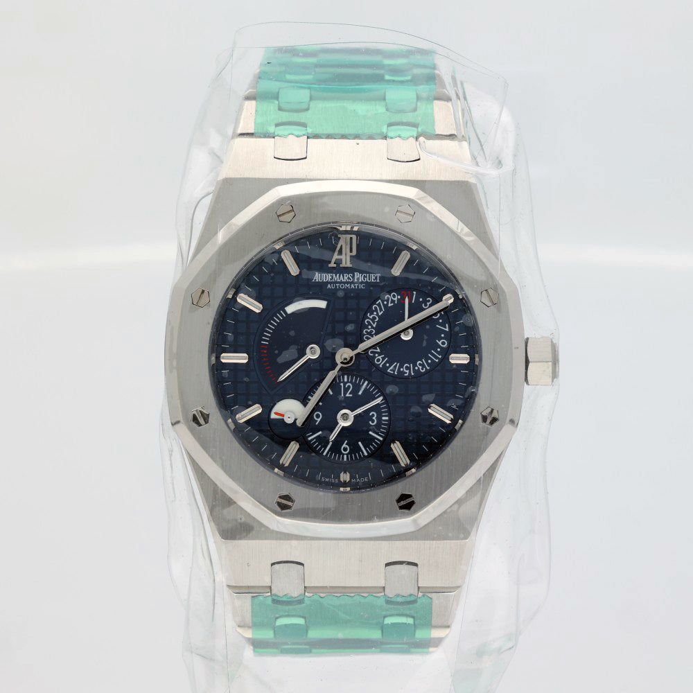 Pre-owned Audemars Piguet Royal Oak Dual Time 26120ST.OO.1220ST.02 2010 Watch