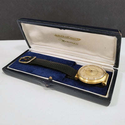Pre-owned Jaeger-Le Coultre Memovox Cal.P489/1 18k Watch