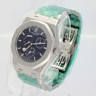 Pre-owned Audemars Piguet Royal Oak Dual Time 26120ST.OO.1220ST.02 2010 Watch