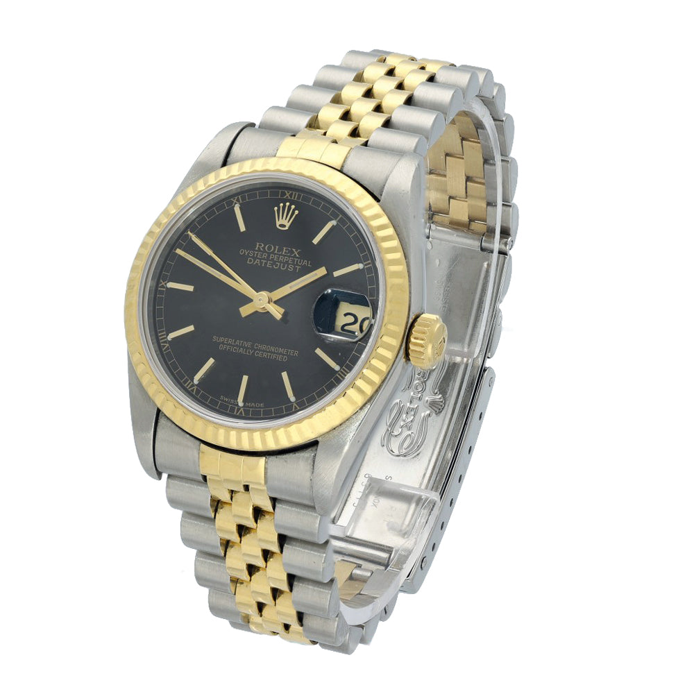 Preowned Ladies Rolex Date Just 31mm 68273 1993 Watch