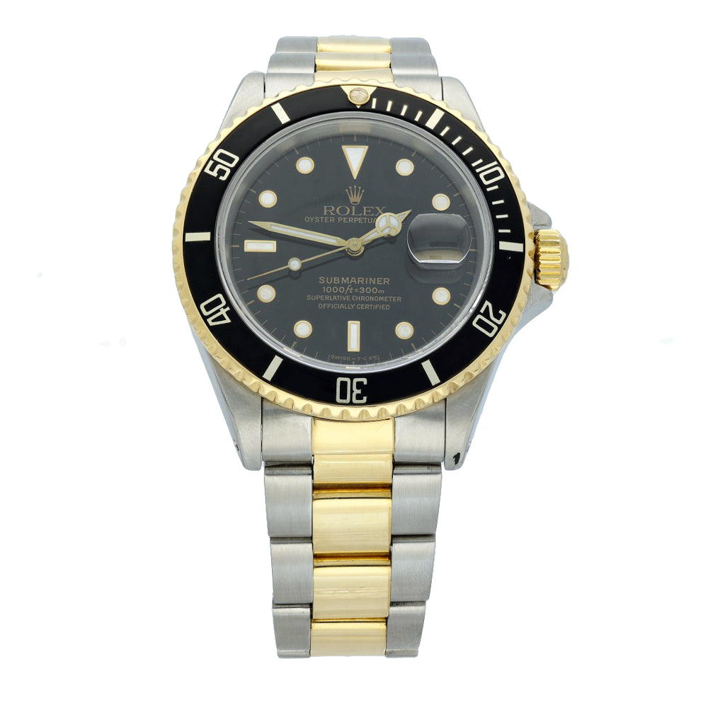 Preowned Rolex Submariner 16613 1989 Watch