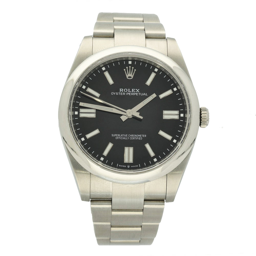 Preowned Rolex Oyster Perpetual 41 124300 2021 Watch