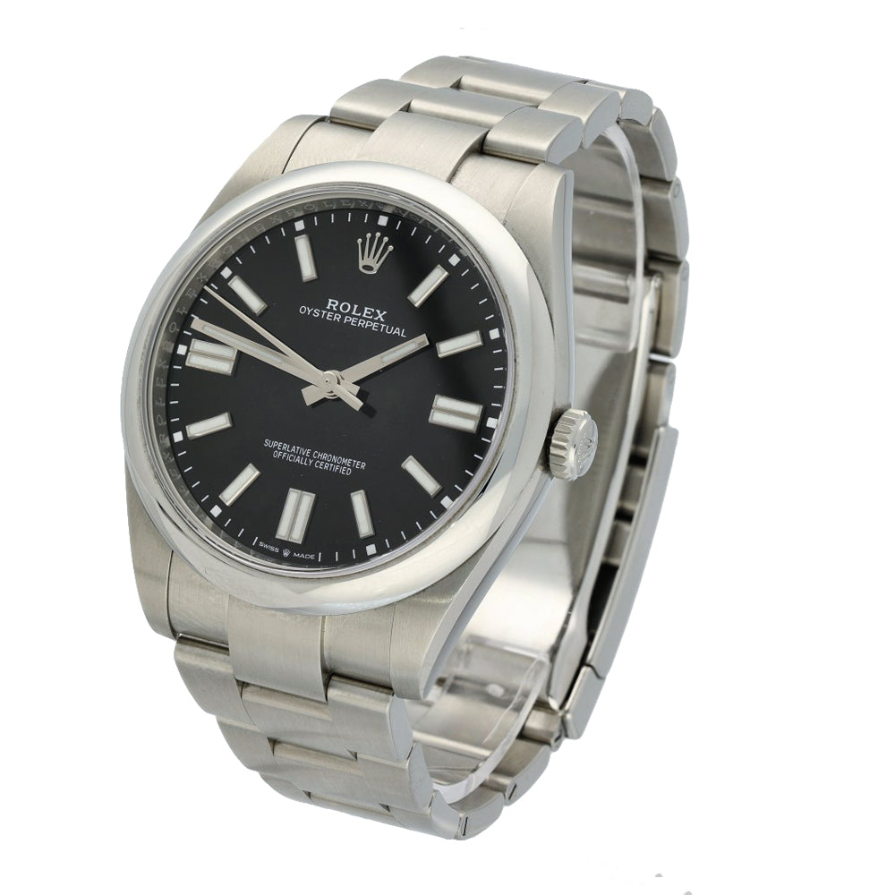 Preowned Rolex Oyster Perpetual 41 124300 2021 Watch