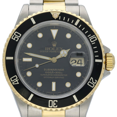 Preowned Rolex Submariner 16613 1989 Watch