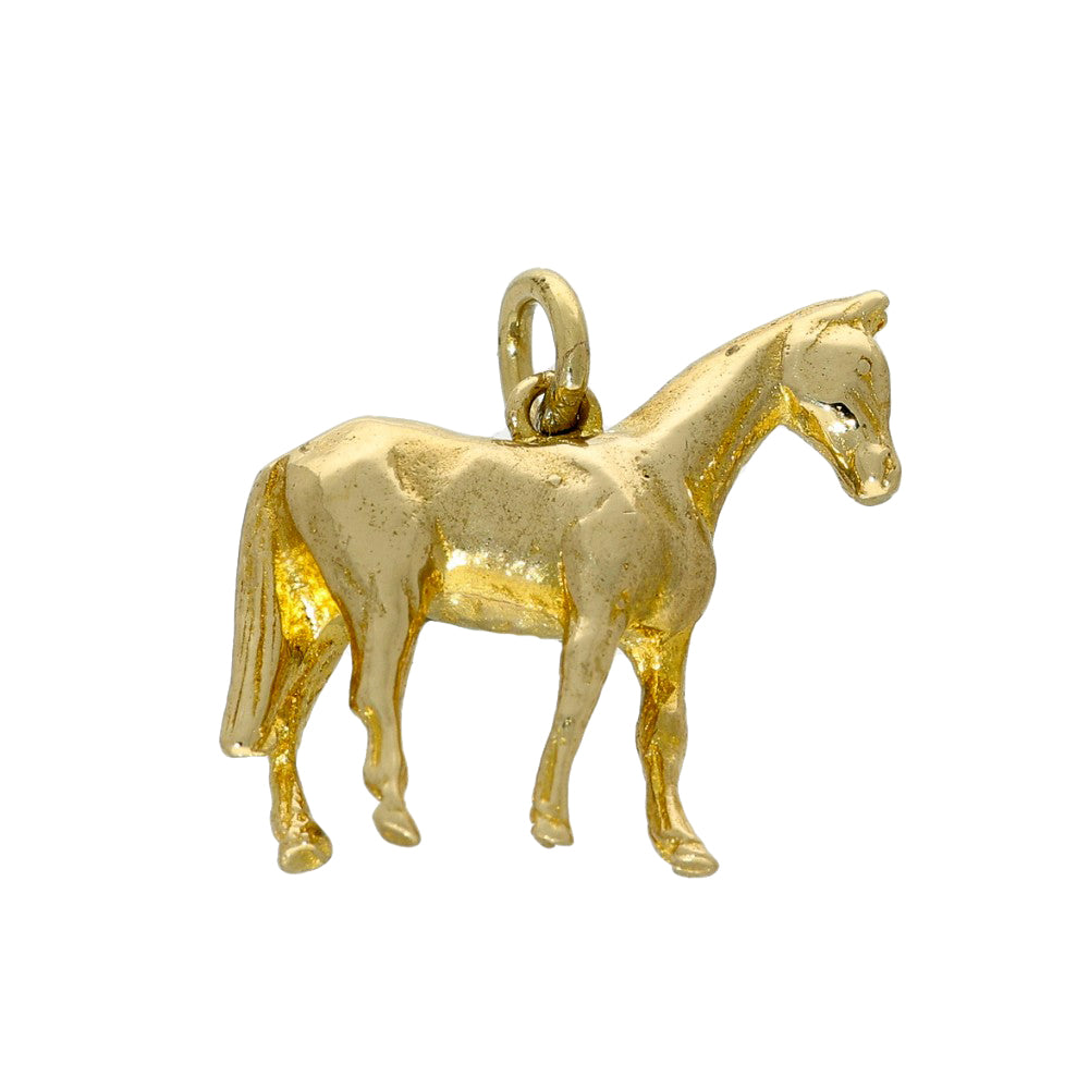 Pre-loved 9ct Yellow Gold Charm - Horse