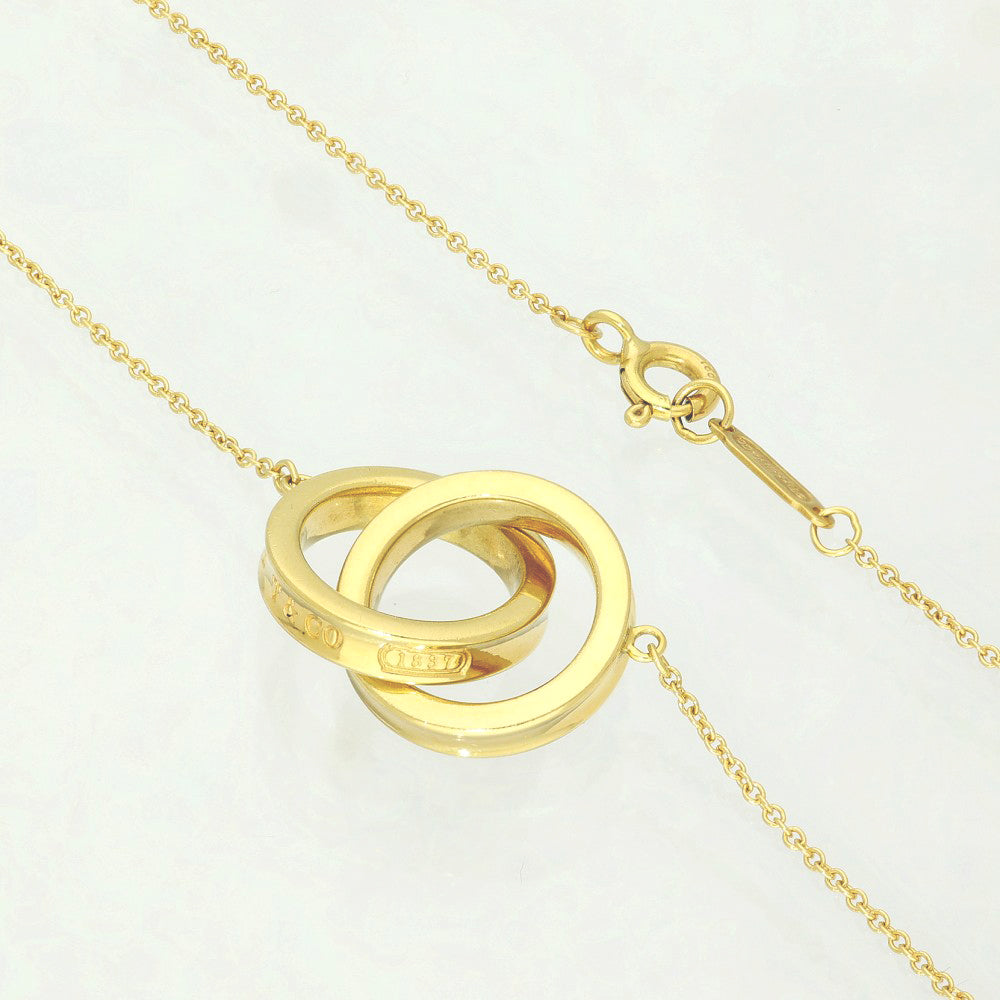 Pre-loved 18ct Yellow Gold Tiffany & Co 1837 Interlocking Circles Pendant Small 60011480