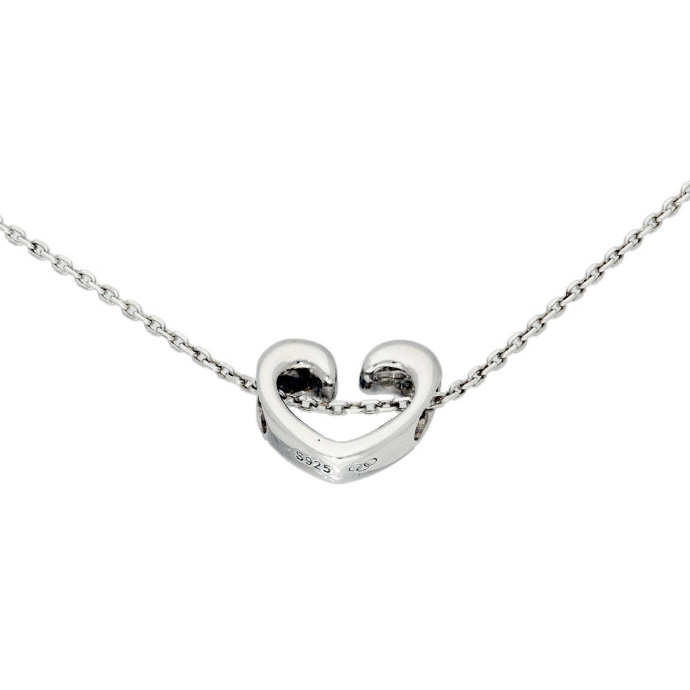 Links of London Silver Heart Charm Catcher with 18" Chain