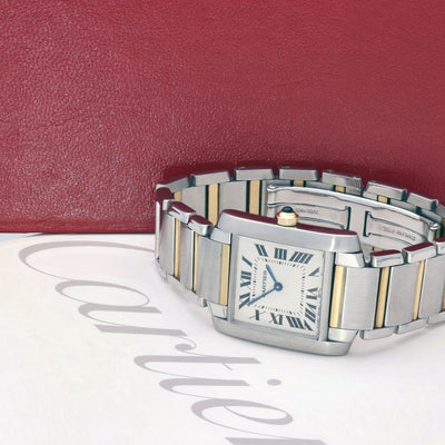 Pre-owned Cartier Tank Francaise 2301 Watch