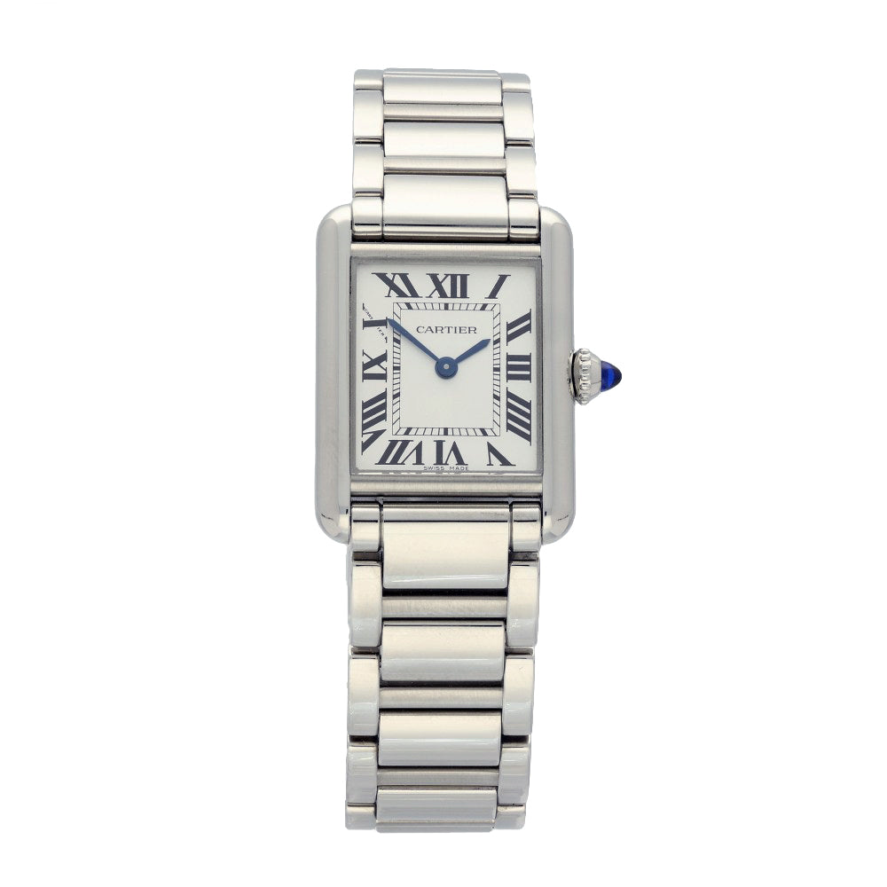 Pre-owned Cartier Tank Must Steel WSTA0051 Watch