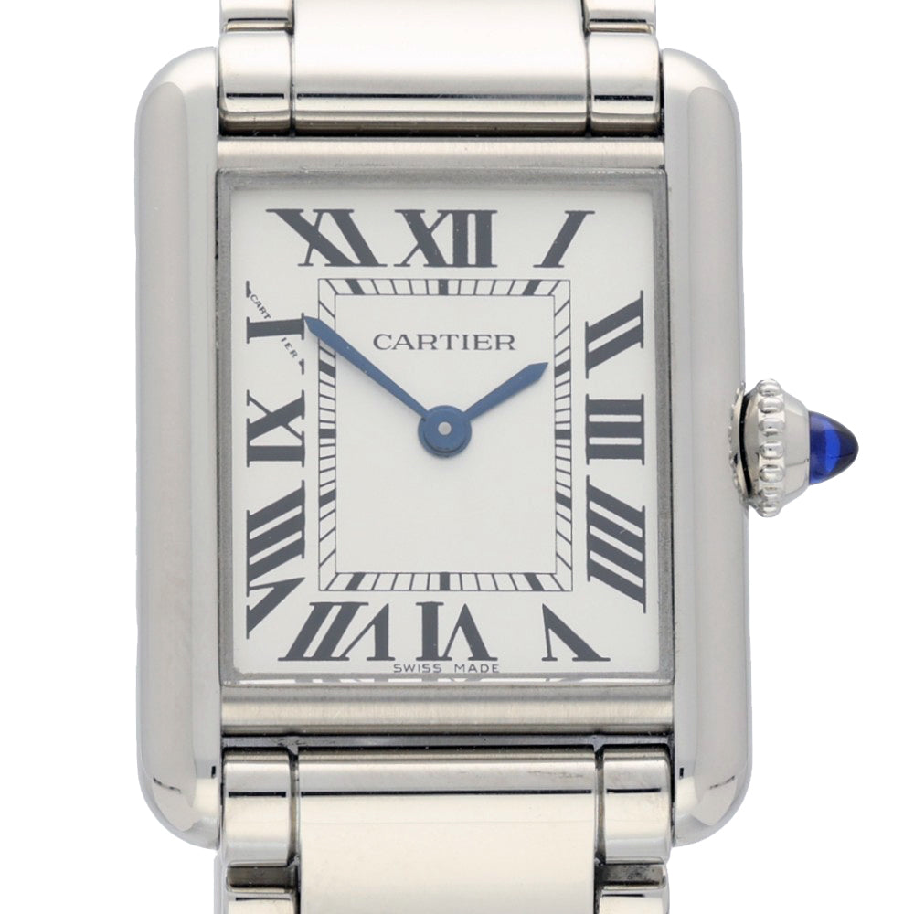 Pre-owned Cartier Tank Must Steel WSTA0051 Watch