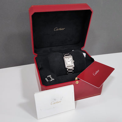 Pre-owned Cartier Tank Must Steel WSTA0051 Watch