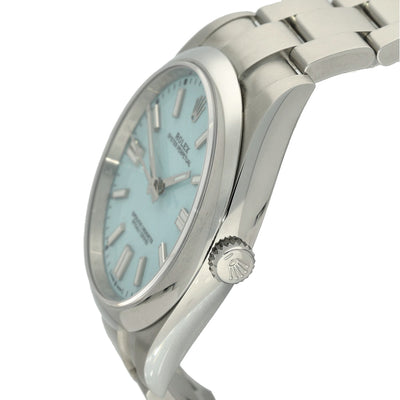 Preowned Rolex Oyster Perpetual "Tiffany" 124300 2021 Watch