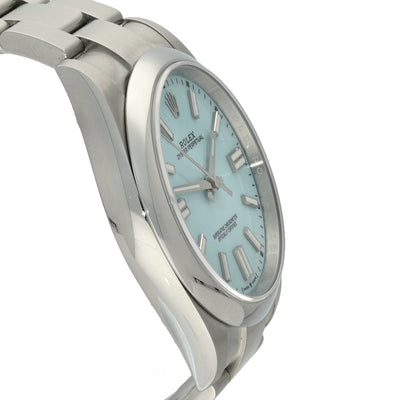 Preowned Rolex Oyster Perpetual "Tiffany" 124300 2021 Watch