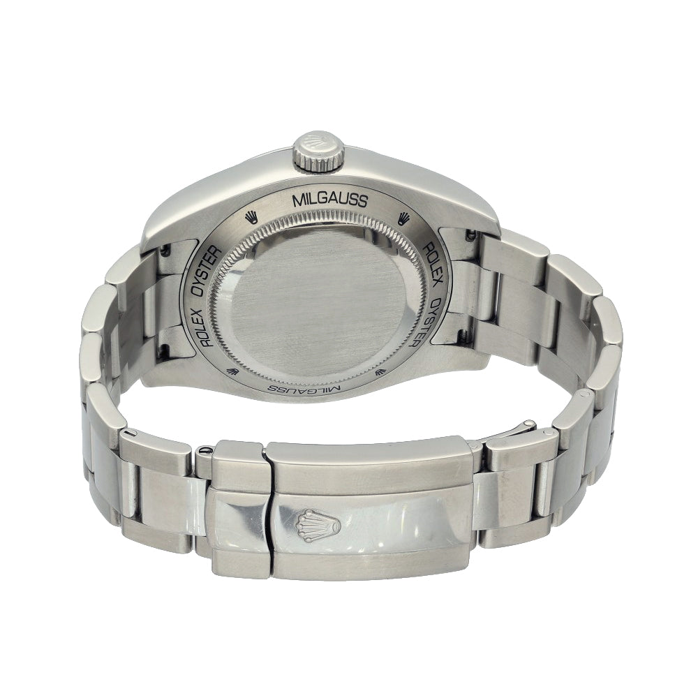 Pre-owned Rolex Milgauss 116400GV 2009 Watch