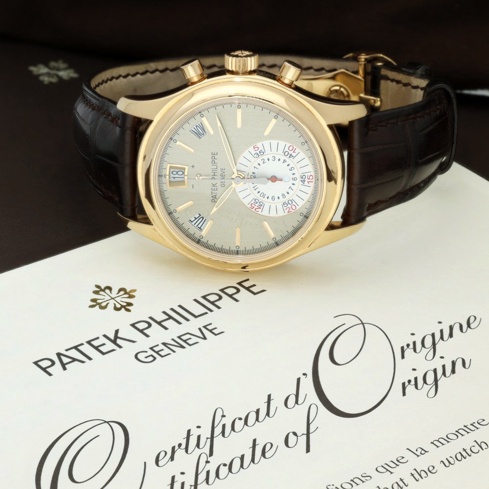 Preowned Patek Philippe Annual Calendar Flyback Chrono 5960R-001 2015 Watch
