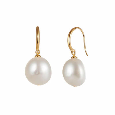Jersey Pearl Baroque Solo Drop Earrings 1871395