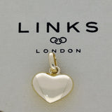Pre-loved Links of London Solid 18ct Yellow Gold Heart Charm