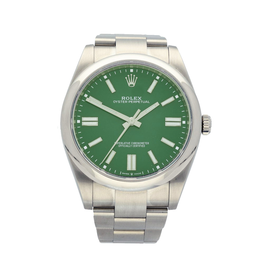 Preowned Rolex Oyster Perpetual 41 124300 2020 Watch