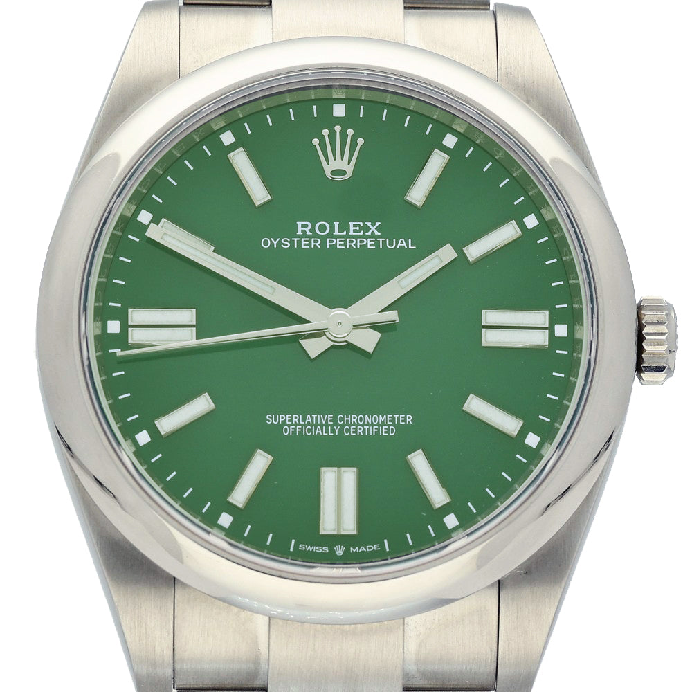 Preowned Rolex Oyster Perpetual 41 124300 2020 Watch