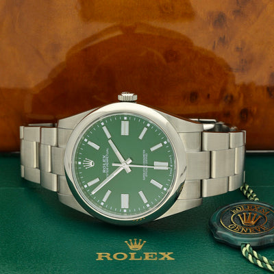 Preowned Rolex Oyster Perpetual 41 124300 2020 Watch