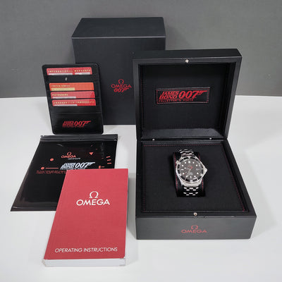 Preowned Omega 007 Seamaster 212.30.41.20.01.001 2010 Watch