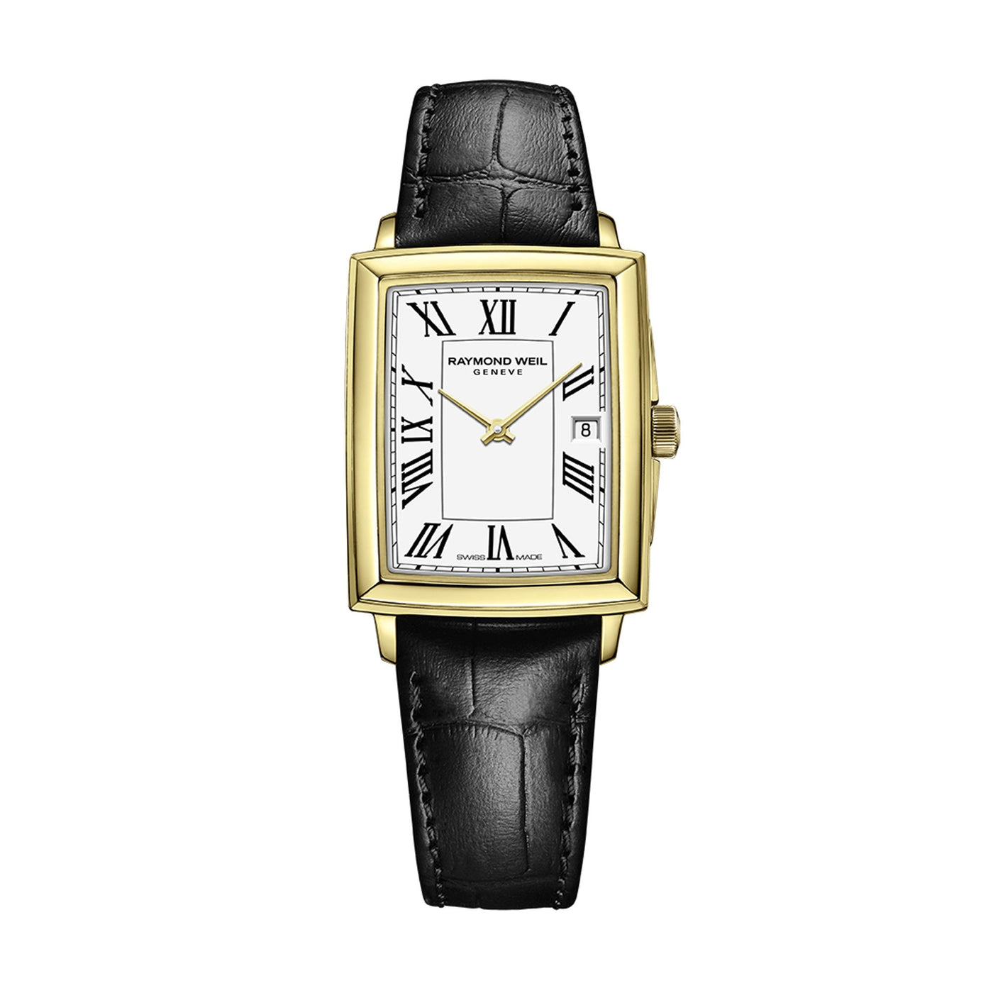 Raymond Weil Toccata Ladies Gold PVD Leather Quartz Watch, 5925-PC-00300