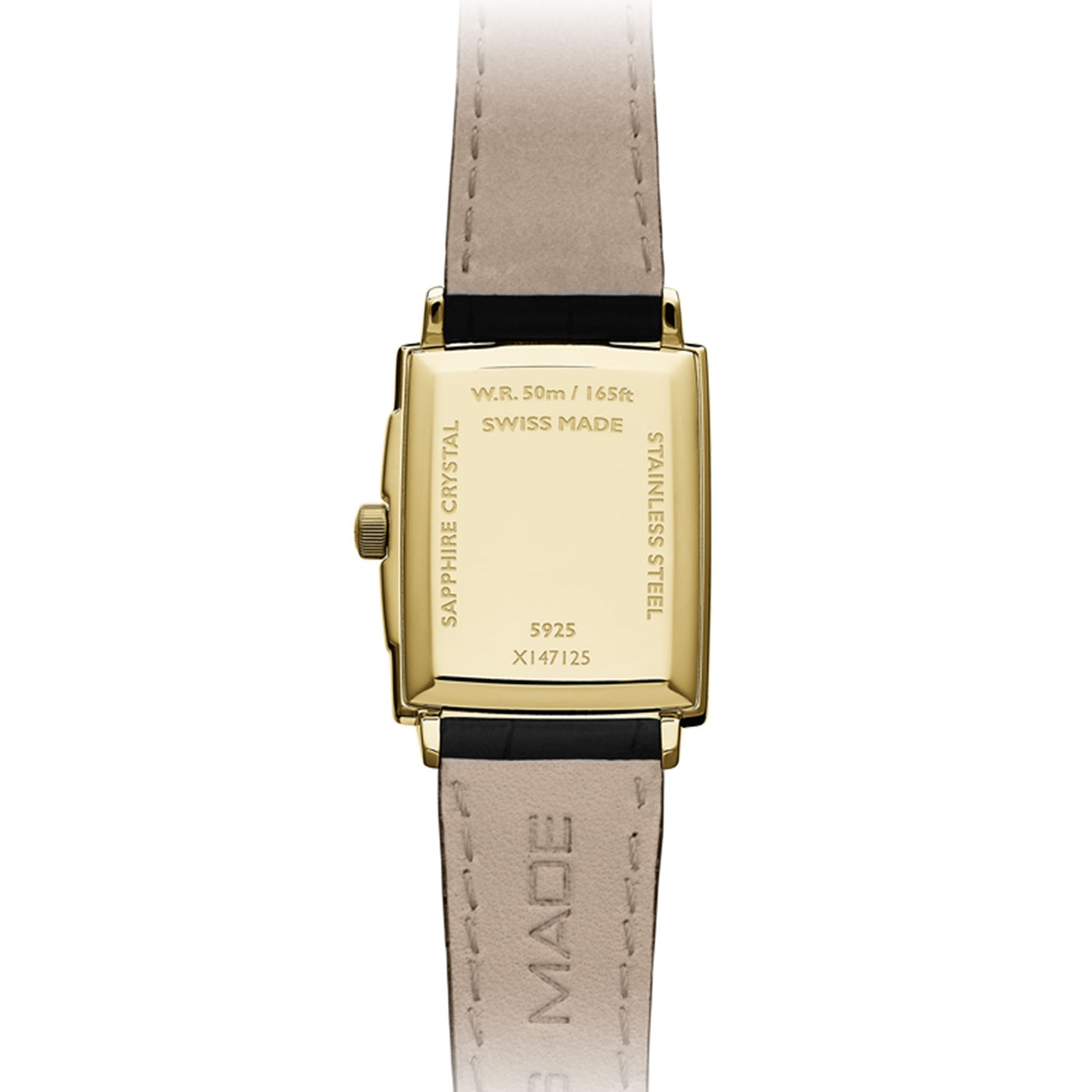 Raymond Weil Toccata Ladies Gold PVD Leather Quartz Watch, 5925-PC-00300