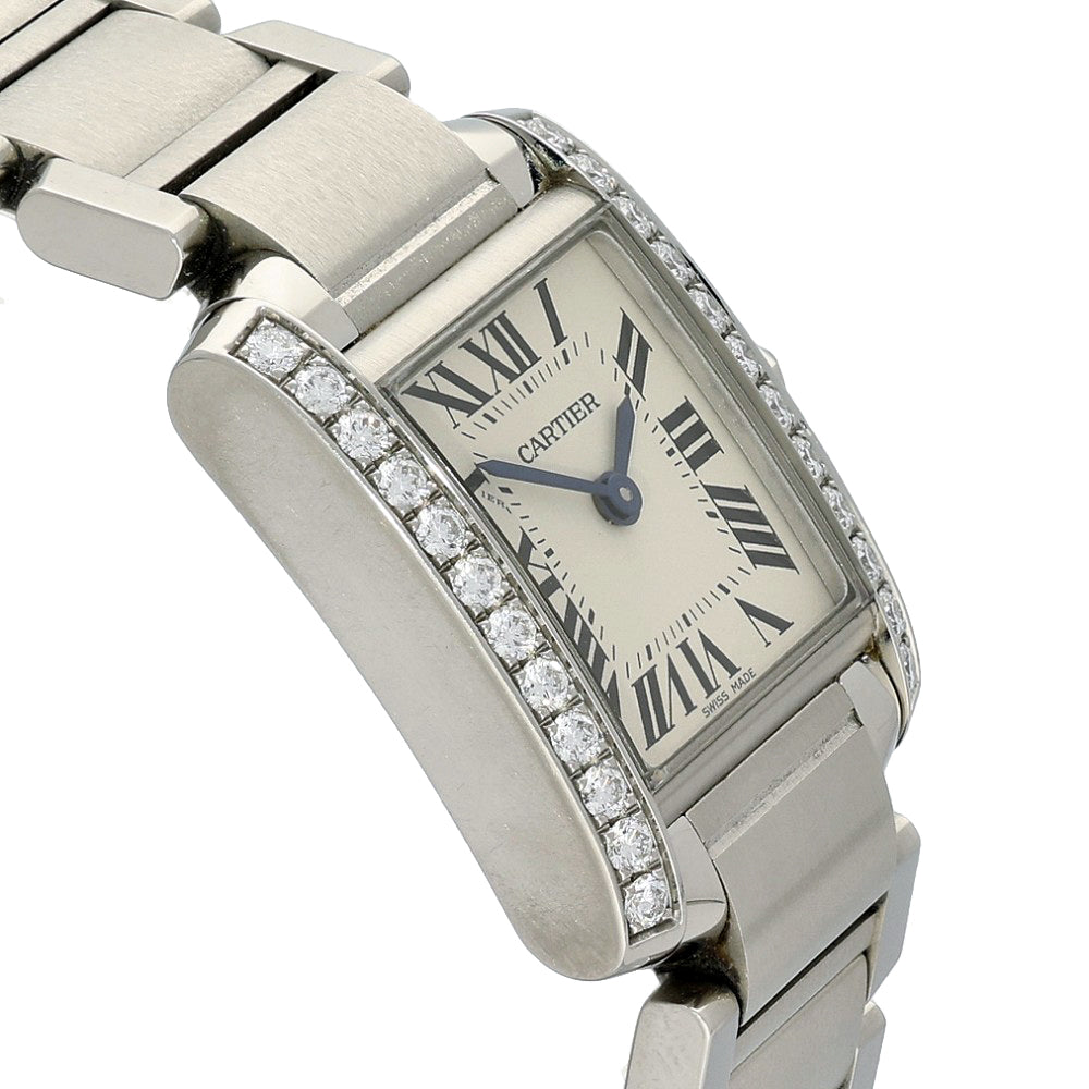 Pre-owned Cartier Tank Francaise 3217 2023 Watch