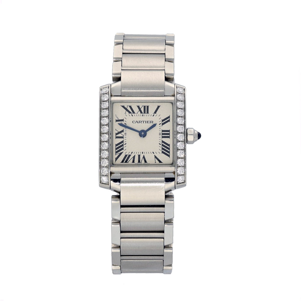 Pre-owned Cartier Tank Francaise 3217 2023 Watch