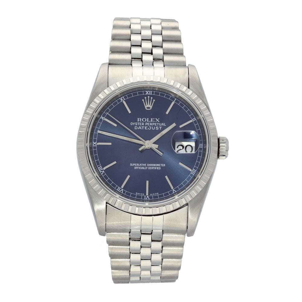 Pre-owned Rolex Datejust 16220 1996 36mm Watch