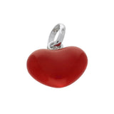 Pre-loved Links of London Red Enamel & Silver Love Heart Charm