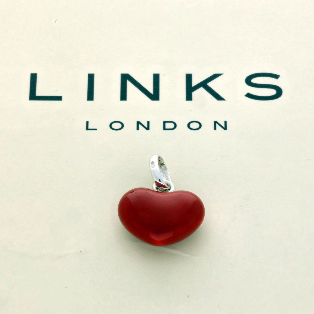 LINKS OF LONDON 925 STERLING SILVER NUMBER 2 w/ PAVE
