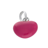Pre-loved Links of London Hot Pink Enamel & Silver Love Heart Charm