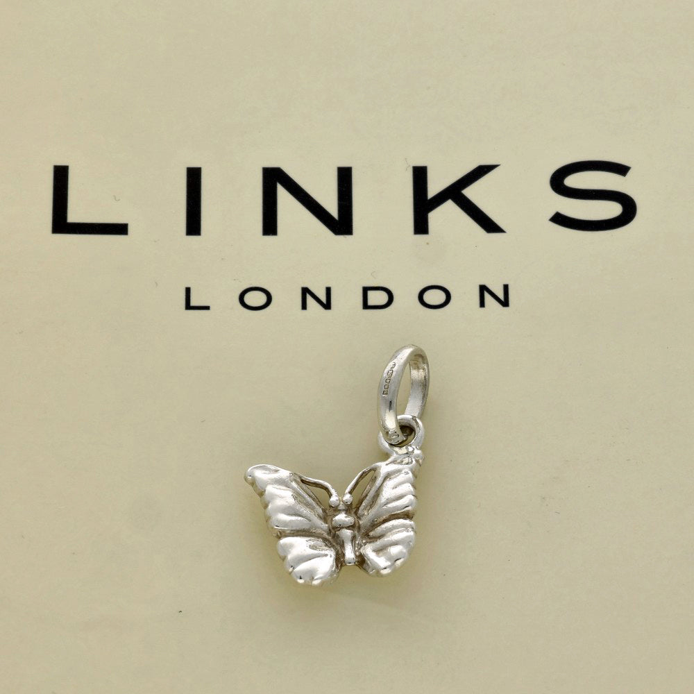 Pre-loved Links of London Silver Butterfly Charm