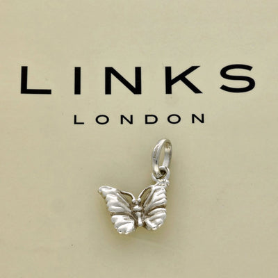 Pre-loved Links of London Silver Butterfly Charm