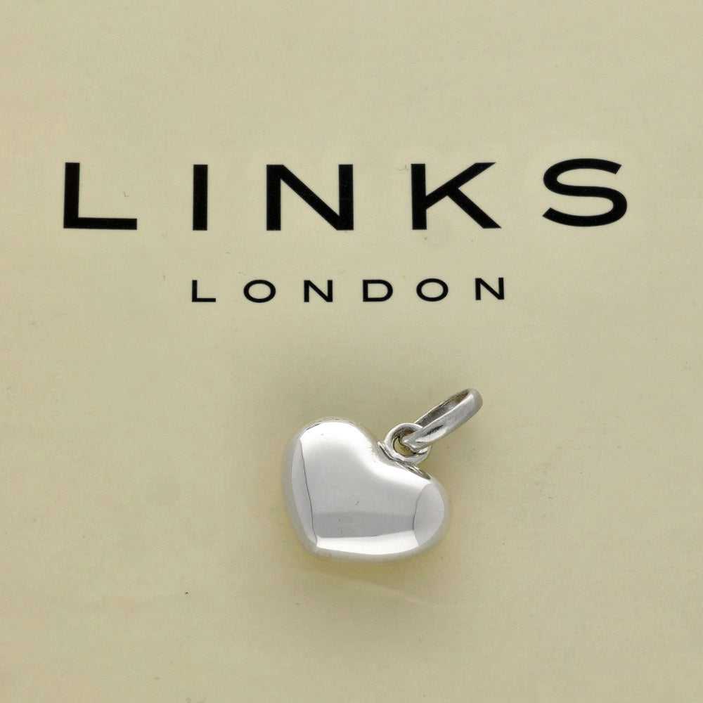 Pre-loved Links of London Silver Love Heart Charm