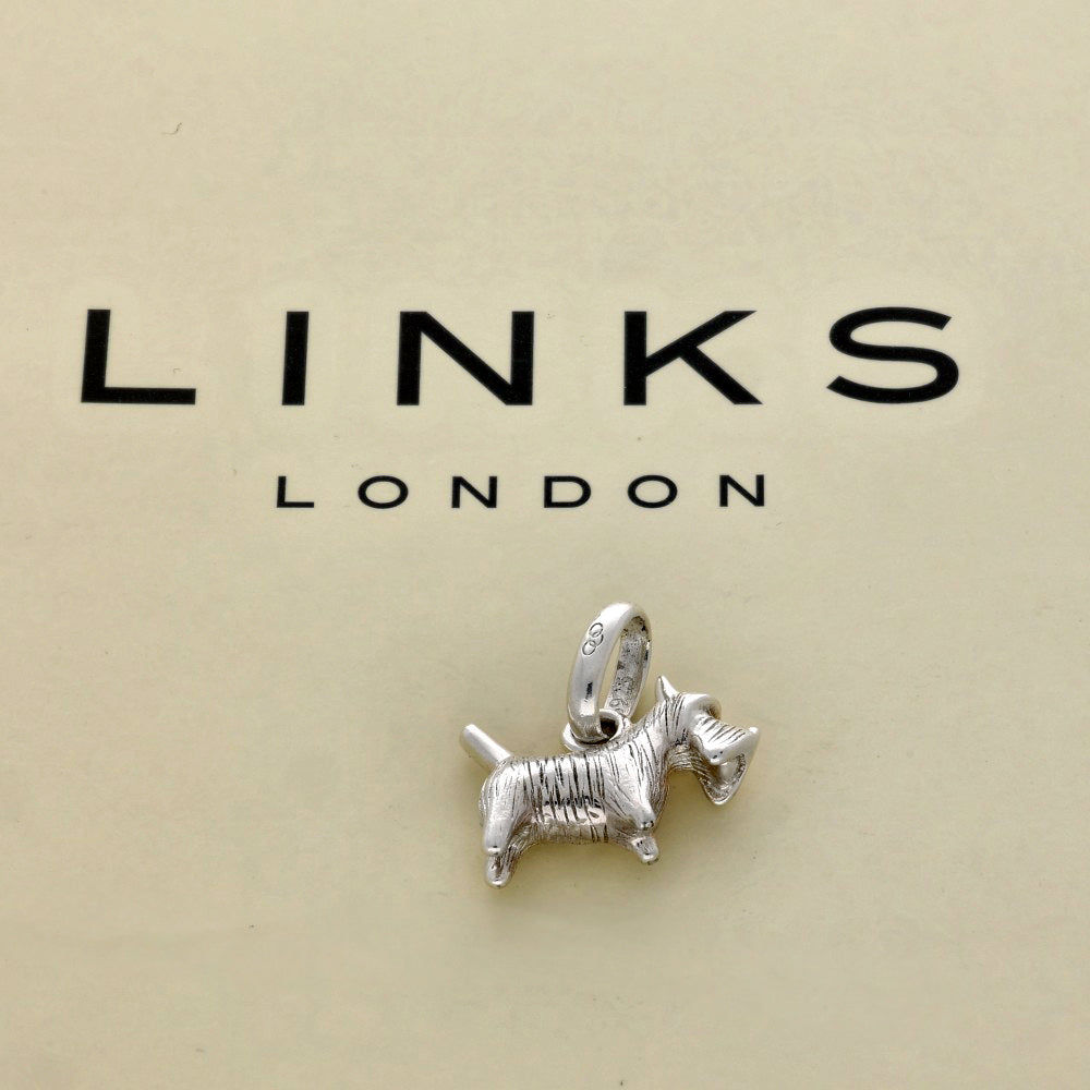 Pre-loved Links of London Silver Scotty Dog Charm