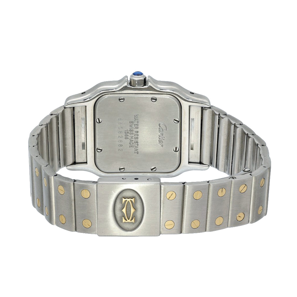 Pre-Owned Cartier Santos 1566 1995 Galbée Watch