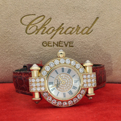 Pre-Owned Chopard Diamond and 18ct Imperiale 4156 watch