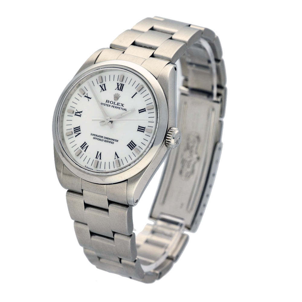 Pre-owned Rolex Oyster Perpetual 1002 1988 Watch