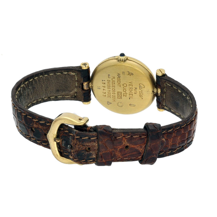 Pre-owned Must de Cartier Vendome 881002 Watch – GoldArts