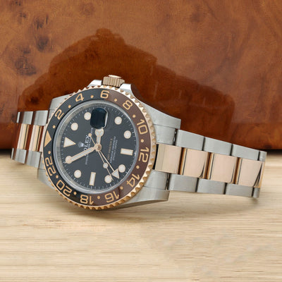 Pre-owned Rolex GMT-Master II 126711CHNR 2021 "Rootbeer" Watch