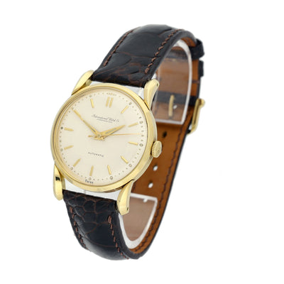 Pre-owned 18k IWC Pellaton Jumbo 853 Watch