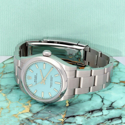 Preowned Rolex Oyster Perpetual "Tiffany" 277200 2024 Watch