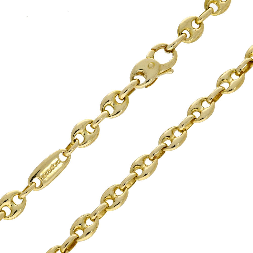Pre-owned Solid 14ct Yellow Gold 20" Anchor Link Chain 30g