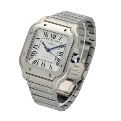 Pre-owned Cartier Santos 4075 2024 Watch