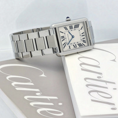 Pre-owned Cartier Tank Solo 3169 2014 Watch