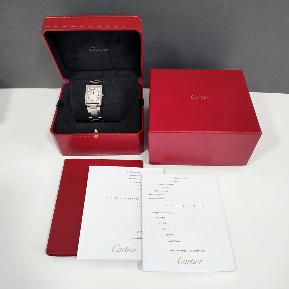 Pre-owned Cartier Tank Solo 3169 2014 Watch